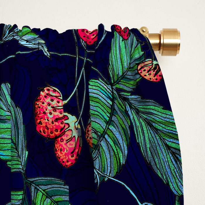 Midnight Harvest Window Curtain Gallery Image 2