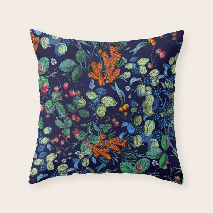 Midnight Harvest Throw Pillow Gallery Image 6