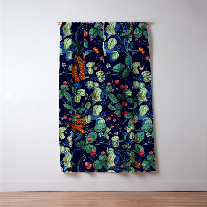 Midnight Harvest Window Curtain Gallery Image 3