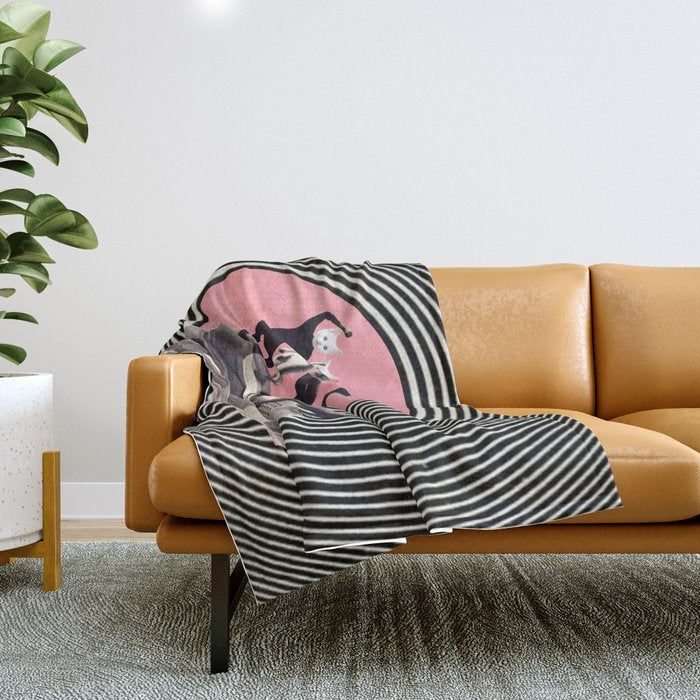 Groovy Cats Throw Blanket Gallery Image 1