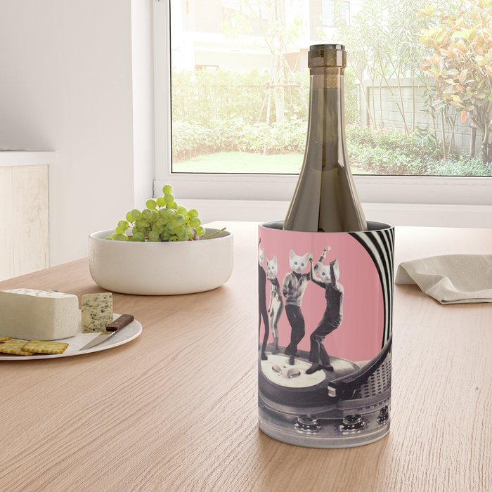 Groovy Cats Wine Chiller Gallery Image 4