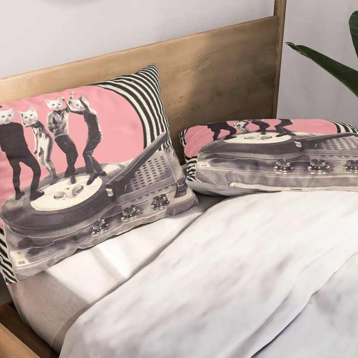 Groovy Cats Pillow Sham Gallery Image 2