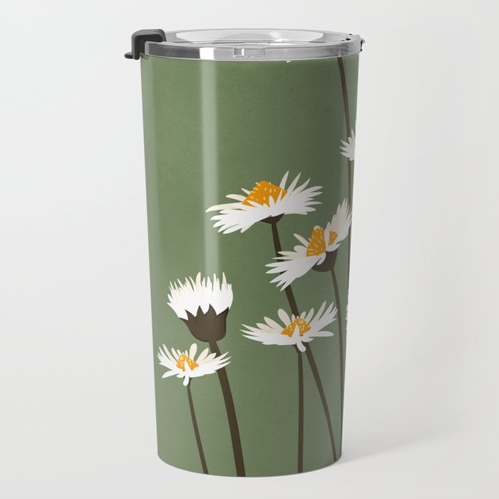 Little Flowers 2 Travel Mug Gallery Image 3