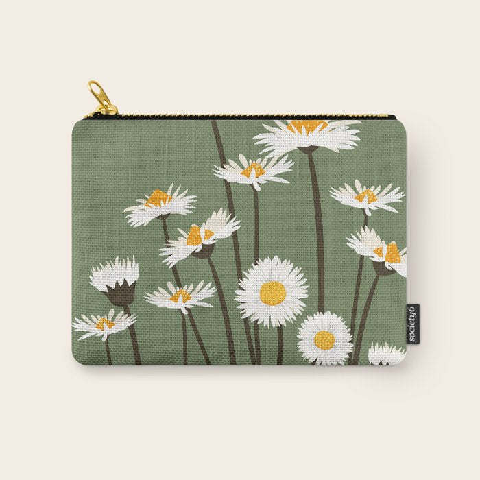 Little Flowers 2 Carry All Pouch Gallery Image 1