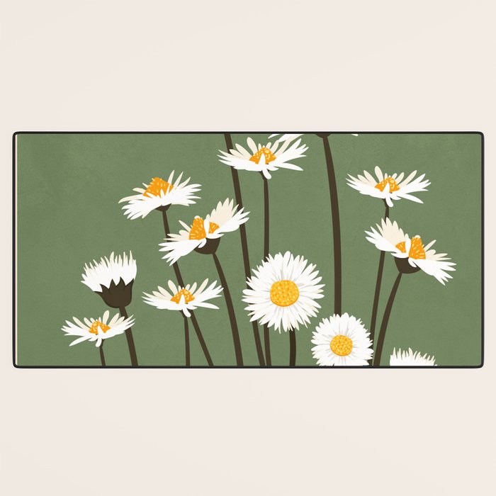 Little Flowers 2 Desk Mat Gallery Image 3