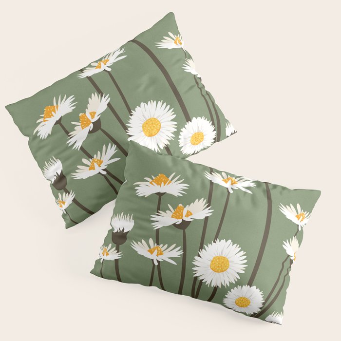 Little Flowers 2 Pillow Sham Gallery Image 1