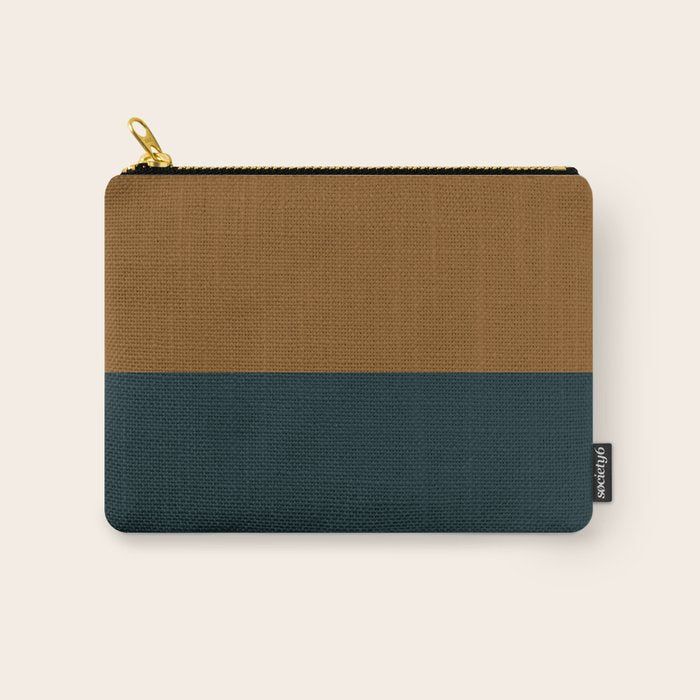 Color Block Abstract XI Carry All Pouch Gallery Image 1