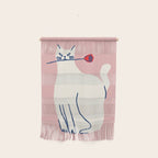 Casanova cat - the whimsical Catsanova Wall Hanging Gallery Image 1