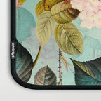 Vintage & Shabby Chic - Summer Teal Roses Flower Garden Laptop Sleeve Gallery Image 3