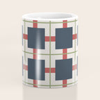 Classic Holiday Plaid Pattern Coffee Mug Gallery Image 4