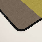 Vintage Moss and Coffee Stripes Desk Mat Gallery Image 4