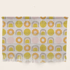 Floral Sunshine Rainbow Pattern Wall Hanging Gallery Image 1