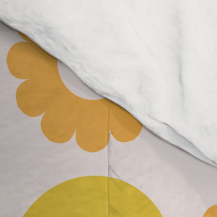 Floral Sunshine Rainbow Pattern Comforter Gallery Image 4