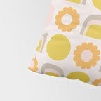 Floral Sunshine Rainbow Pattern Pillow Sham Gallery Image 4