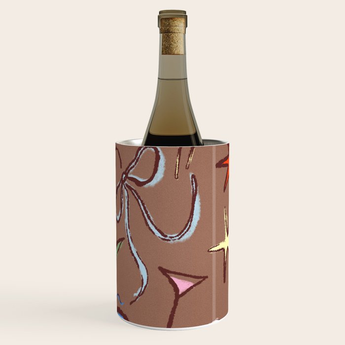 Simple Girl Inspired by PANTONE 17 1230 Mocha Mousse Wine Chiller Gallery Image 1