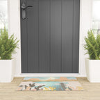 Retro Desert Oasis Welcome Mat Gallery Image 3