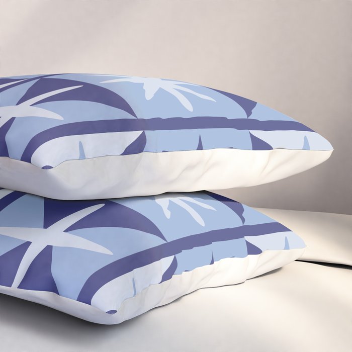 Mid Century Modern Starburst Pattern Pillow Sham Gallery Image 3