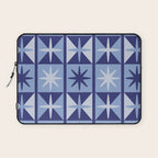Mid Century Modern Starburst Pattern Laptop Sleeve Gallery Image 1