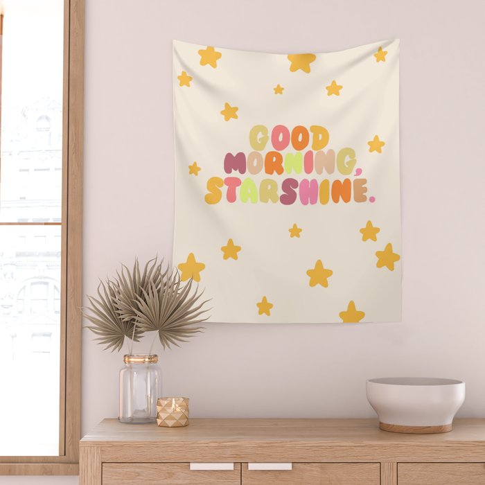 Good Morning, Starshine Wall Tapestry Gallery Image 2