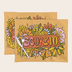 Scorpio Flowers Placemat Gallery Image 1