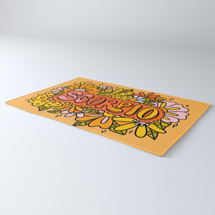 Scorpio Flowers Rug Gallery Image 3