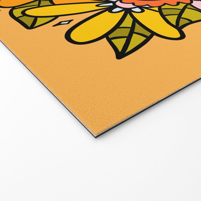 Scorpio Flowers Welcome Mat Gallery Image 2
