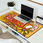 Scorpio Flowers Desk Mat Gallery Image 2