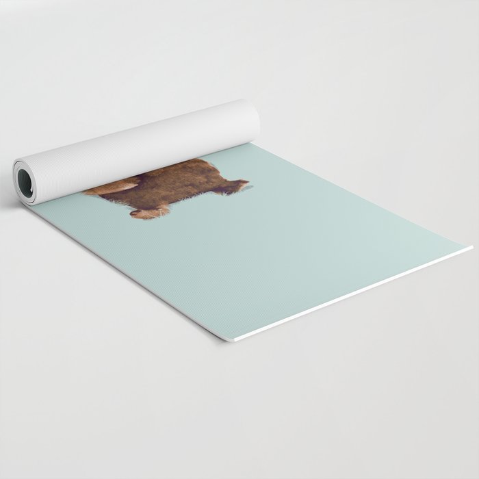 No Care Bear - My Sleepy Pet Yoga Mat Gallery Image 2