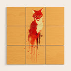 The fox, the forest spirit Wood Wall Art Gallery Image 1