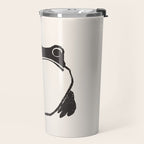 Matsumoto Hoji Japanese Grumpy Frog Art Print Travel Mug Gallery Image 2