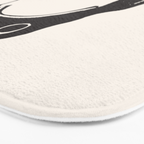 Matsumoto Hoji Japanese Grumpy Frog Art Print Bath Mat Gallery Image 3