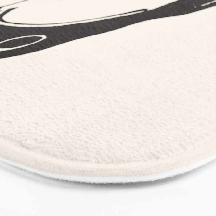 Matsumoto Hoji Japanese Grumpy Frog Art Print Bath Mat Gallery Image 3