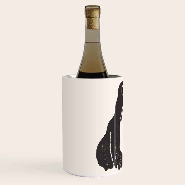 Matsumoto Hoji Japanese Grumpy Frog Art Print Wine Chiller Gallery Image 2