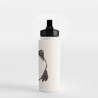 Matsumoto Hoji Japanese Grumpy Frog Art Print Water Bottle Gallery Image 2