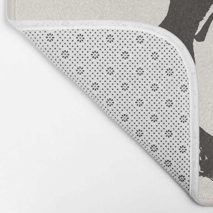 Matsumoto Hoji Japanese Grumpy Frog Art Print Bath Mat Gallery Image 2