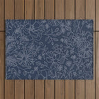 Simple Blooms Outdoor Rug Gallery Image 1