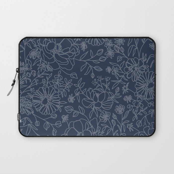 Simple Blooms Laptop Sleeve Gallery Image 1
