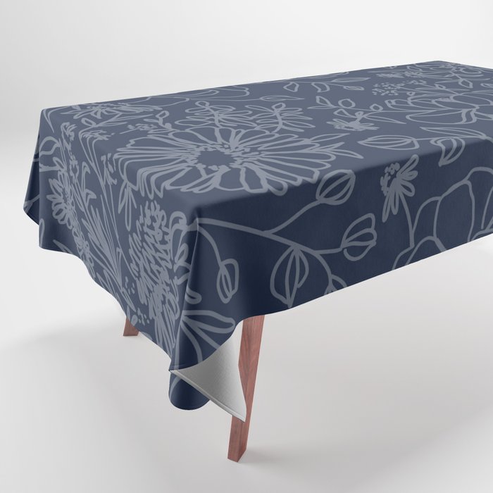 Simple Blooms Tablecloth Gallery Image 1