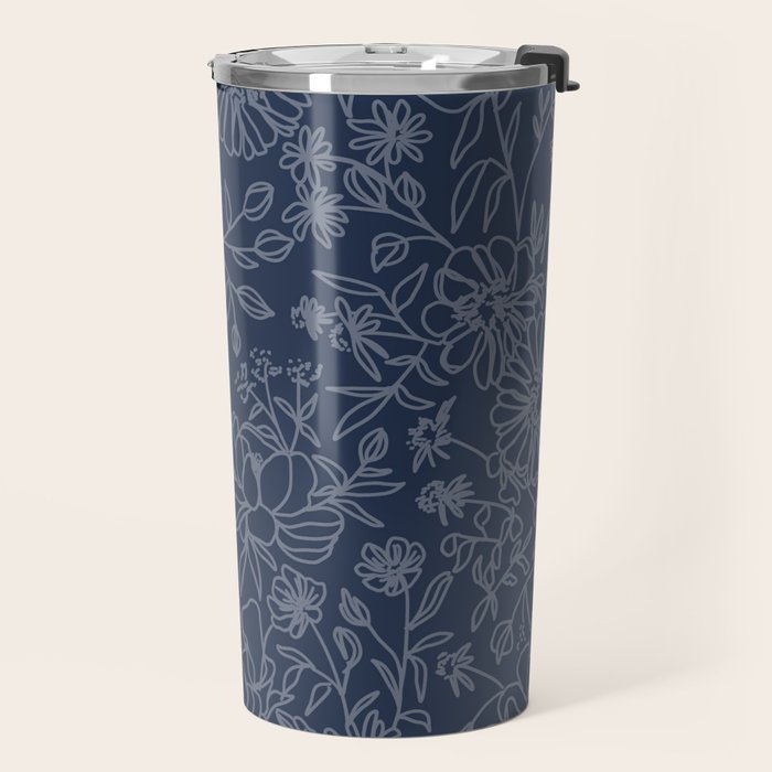 Simple Blooms Travel Mug Gallery Image 2