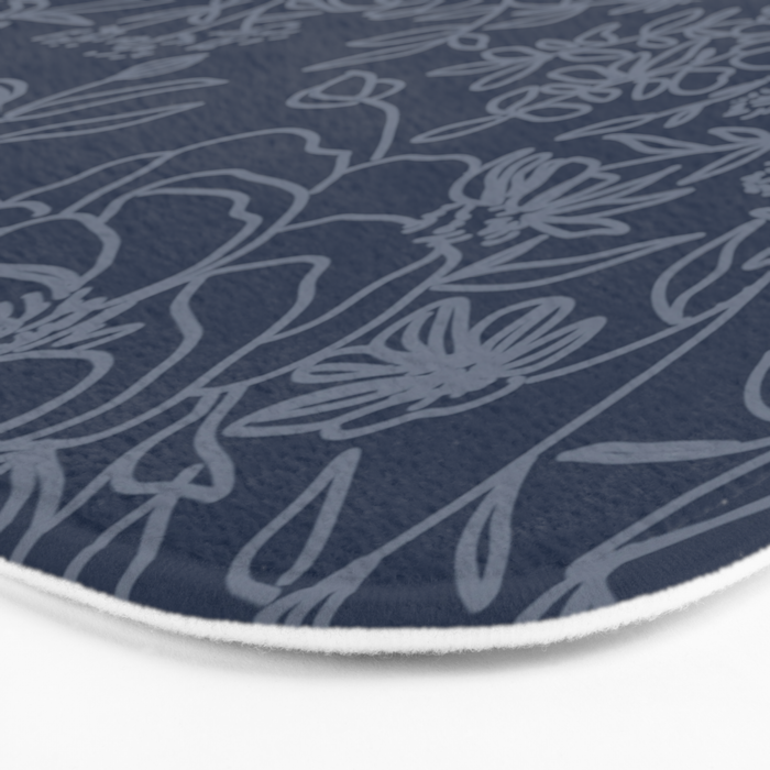 Simple Blooms Bath Mat Gallery Image 3