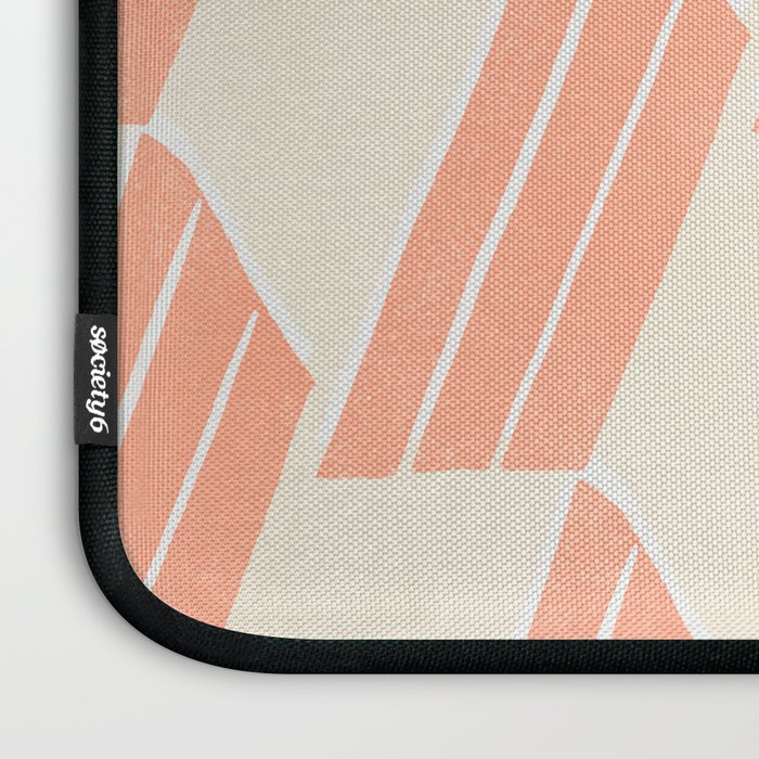 minimalist series: pink hex tiles Laptop Sleeve Gallery Image 3