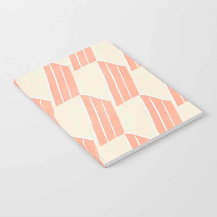 minimalist series: pink hex tiles Notebook Gallery Image 1