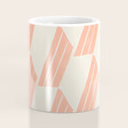 minimalist series: pink hex tiles Coffee Mug Gallery Image 4