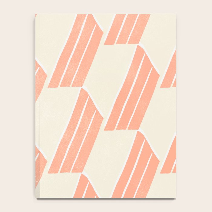 minimalist series: pink hex tiles Notebook Gallery Image 4