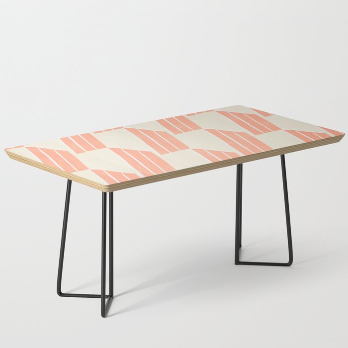 minimalist series: pink hex tiles Coffee Table Gallery Image 1
