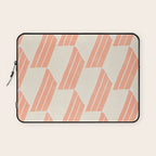 minimalist series: pink hex tiles Laptop Sleeve Gallery Image 1