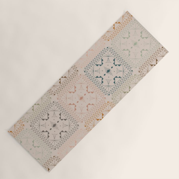 Lost Desert Quilt Yoga Mat Gallery Image 1