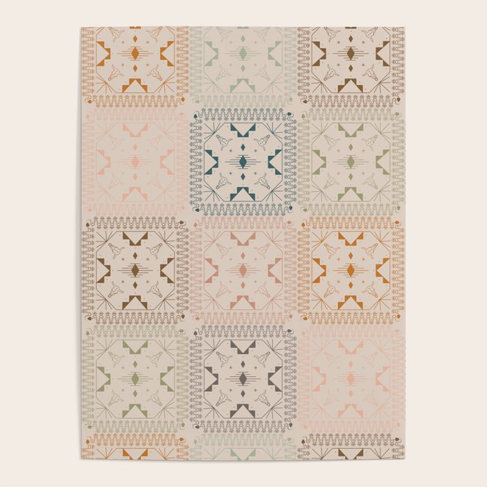 Lost Desert Quilt Poster Gallery Image 1