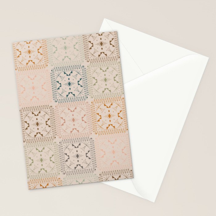 Lost Desert Quilt Stationery Card Gallery Image 2