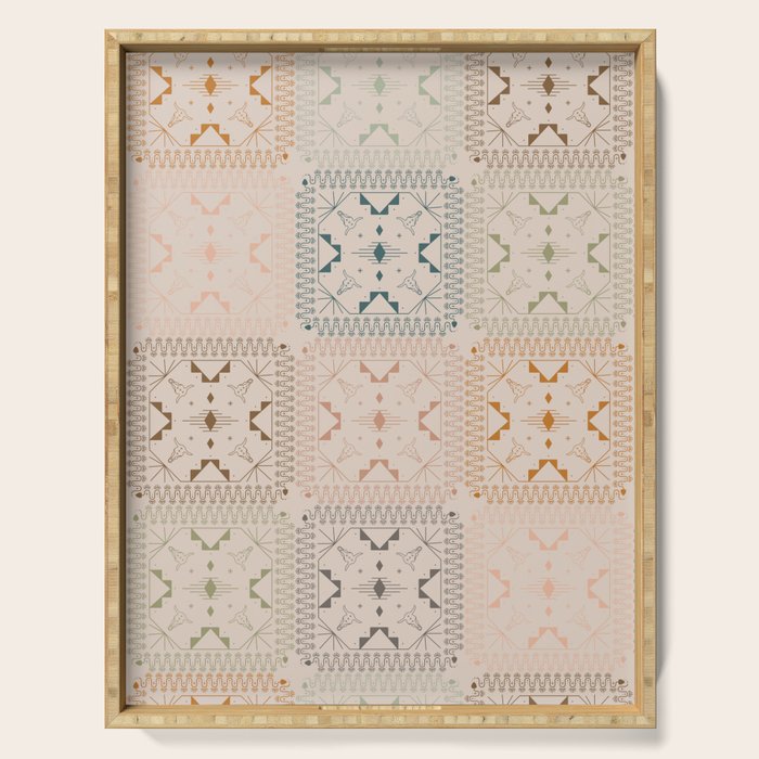 Lost Desert Quilt Serving Tray Gallery Image 1
